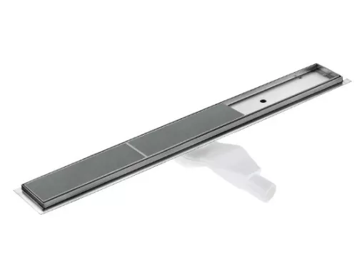 Padlóösszefolyó, Deante zuhanyfolyóka, 90 cm, szálcsiszolt acél KOS_009D