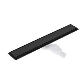   Padlóösszefolyó, Deante zuhanyfolyóka, 90 cm, fekete KOS_N09D