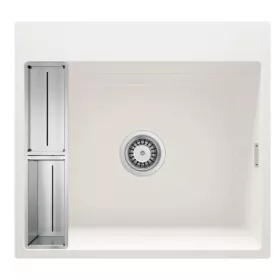   Mosogatótálca, Deante Magnetic 1 medencés, mágneses, gránit mosogató, alabástrom ZRM_A10A