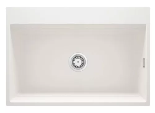 Mosogatótálca, Deante Magnetic 1 medencés, mágneses, gránit mosogató, alabástrom ZRM_A10B
