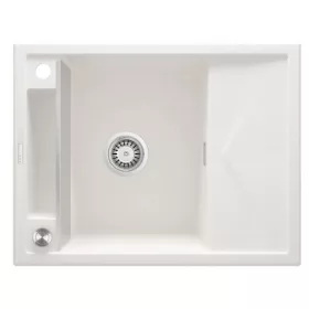   Mosogatótálca,Deante Magnetic 1 medencés+csepegtető, mágneses,gránit mosogató,alabástrom ZRM_A11A