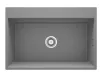 Mosogatótálca,Deante Magnetic 1 medencés,mágneses,gránit mosogató, metálszürke ZRM_S10B