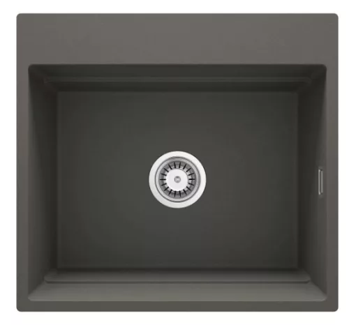 Mosogatótálca,Deante Magnetic 1 medencés,mágneses,gránit mosogató, antracit metál ZRM_T10A