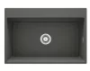 Mosogatótálca,Deante Magnetic 1 medencés,mágneses,gránit mosogató, antracit metál ZRM_T10B