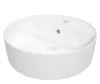 Mosdó, Deante Round pultra építhető kerámia mosdó csaplyukkal 42 cm CGR_6U4B