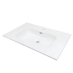   Mosdó, Deante Tubo beépíthető kerámia mosdó 46,2x81 cm CTU_6U8W