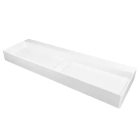   Mosdó, Deante Blur pultra építhető gránit mosdó lefolyófedéllel 40x120 cm CQB_AU2S