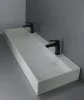 Mosdó, Deante Blur pultra építhető gránit mosdó lefolyófedéllel 40x120 cm CQB_AU2S