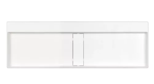 Mosdó, Deante Blur pultra építhető gránit mosdó lefolyófedéllel 40x120 cm CQB_AU2S