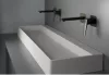 Mosdó, Deante Blur pultra építhető gránit mosdó lefolyófedéllel 40x120 cm CQB_AU2S