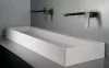 Mosdó, Deante Blur pultra építhető gránit mosdó lefolyófedéllel 40x120 cm CQB_AU2S