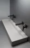 Mosdó, Deante Blur pultra építhető gránit mosdó lefolyófedéllel 40x80 cm CQB_AU8S