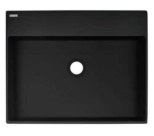 Mosdó, Deante Correo pultra építhető gránit mosdó, fekete 50x40 cm CQR_NU5S