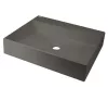 Mosdó, Deante Correo pultra építhető gránit mosdó antracit metál 50x40 cm CQR_TU5S