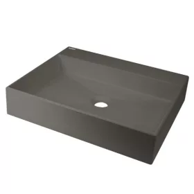   Mosdó, Deante Correo pultra építhető gránit mosdó antracit metál 50x40 cm CQR_TU5S