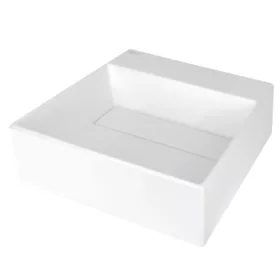   Mosdó, Deante Correo pultra építhető gránit mosdó alabástrom lefolyófedéllel 40x40 cm CQR_AU4M