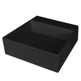   Mosdó, Deante Correo pultra építhető gránit mosdó fekete lefolyófedéllel 40x40 CQR_NU4M