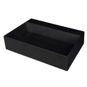   Mosdó, Deante Correo pultra építhető gránit mosdó fekete lefolyófedéllel 40x60 CQR_NU6M