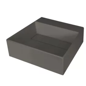   Mosdó, Deante Correo pultra építhető gránit mosdó antracit metál lefolyófedéllel 40x40 CQR_TU4M