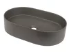 Mosdó, Deante Silia pultra építhető gránit mosdó antracit metál 35x55 cm CQS_TU6S
