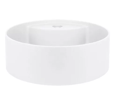 Mosdó, Deante Silia pultra építhető gránit mosdó csaplyukkal alabástrom 36 cm CQS_AU4B