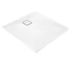 Zuhanytálca, Deante Correo szögletes, gránit zuhanytálca, alabástrom 80x80 KQR_A42B
