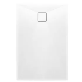   Zuhanytálca, Deante Correo szögletes, gránit zuhanytálca, alabástrom 120x80 KQR_A44B