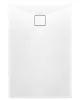 Zuhanytálca, Deante Correo szögletes, gránit zuhanytálca, alabástrom 100x80 KQR_A46B