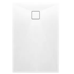   Zuhanytálca, Deante Correo szögletes, gránit zuhanytálca, alabástrom 100x80 KQR_A46B
