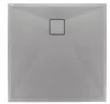 Zuhanytálca, Deante Correo szögletes, gránit zuhanytálca, metálszürke 80x80 KQR_S42B