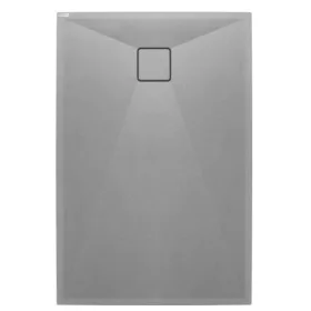   Zuhanytálca, Deante Correo szögletes, gránit zuhanytálca, metálszürke 120x90 KQR_S43B