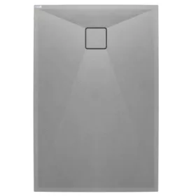   Zuhanytálca, Deante Correo szögletes, gránit zuhanytálca, metálszürke 120x80 KQR_S44B