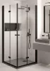 Zuhanytálca, Deante Correo szögletes, gránit zuhanytálca, metálszürke 120x80 KQR_S44B