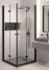 Zuhanytálca, Deante Correo szögletes, gránit zuhanytálca, metálszürke 100x90 KQR_S45B