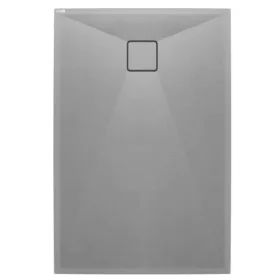   Zuhanytálca, Deante Correo szögletes, gránit zuhanytálca, metálszürke 140x80 KQR_S48B