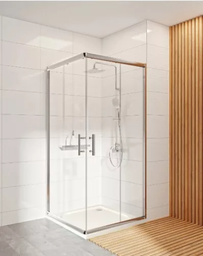 Zuhanytálca, Deante Cubic akril, szögletes zuhanytálca, fehér 80x80 KTK_042B