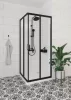 Zuhanytálca, Deante Cubic akril, szögletes zuhanytálca, fehér 80x80 KTK_042B