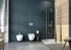 Zuhanytálca, Deante Cubic akril, szögletes zuhanytálca, fehér 90x90 KTK_041B