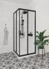 Zuhanytálca, Deante Cubic akril, szögletes zuhanytálca, fehér 90x90 KTK_041B