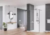 Zuhanytálca, Deante Cubic akril, szögletes zuhanytálca, fehér 90x120 KTK_043B