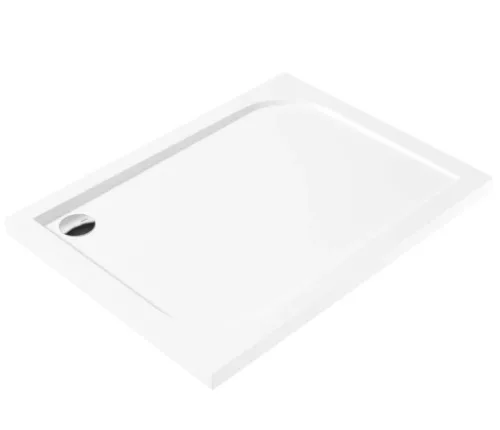Zuhanytálca, Deante Cubic akril, szögletes zuhanytálca, fehér 100x80 KTK_046B