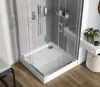 Zuhanytálca, Deante Jasmin akril, szögletes zuhanytálca, fehér 90x90 KGJ_041B