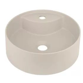   Mosdó, Deante Silia pultra építhető gránit mosdó csaplyukkal bézs 36 cm CQS_5U4B