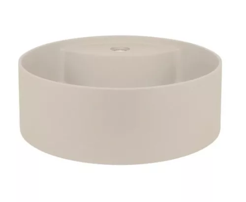 Mosdó, Deante Silia pultra építhető gránit mosdó csaplyukkal bézs 36 cm CQS_5U4B