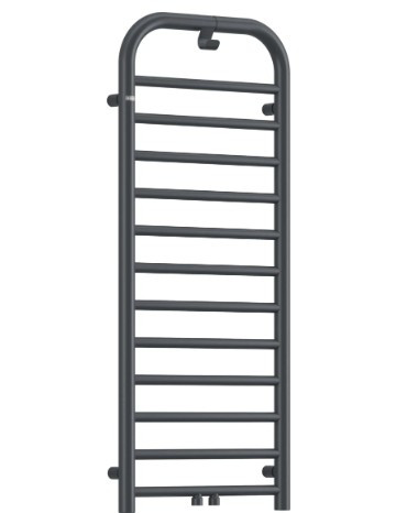 Egyenes radiátor, Deante Silia fürdőszoba radiátor, titanium, 1210x500 mm AGI_DG41