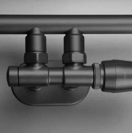 Egyenes radiátor, Deante Silia fürdőszoba radiátor, titanium, 1210x500 mm AGI_DG41
