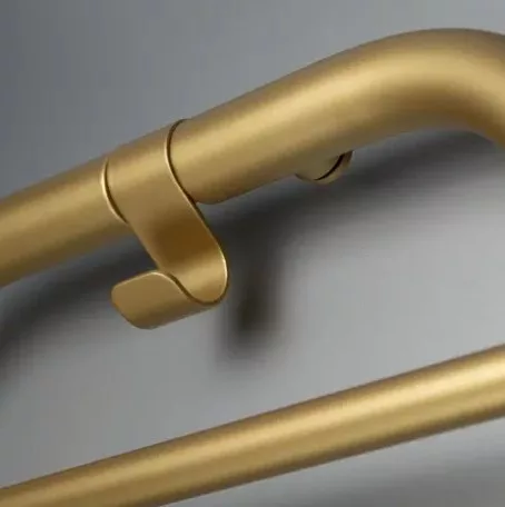 Egyenes radiátor, Deante Silia fürdőszoba radiátor, matt arany, 1570x500 mm AGI_RG51