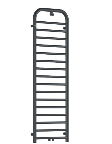 Egyenes radiátor, Deante Silia fürdőszoba radiátor, titanium, 1570x500 mm AGI_DG51
