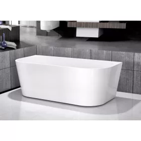   Kád, Aquatrend Nizza félszabadon álló kád fehér lefolyóval 160x80