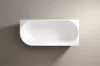 Kád, Aquatrend Monaco félszabadon álló kád fehér lefolyóval, jobbos 160x80